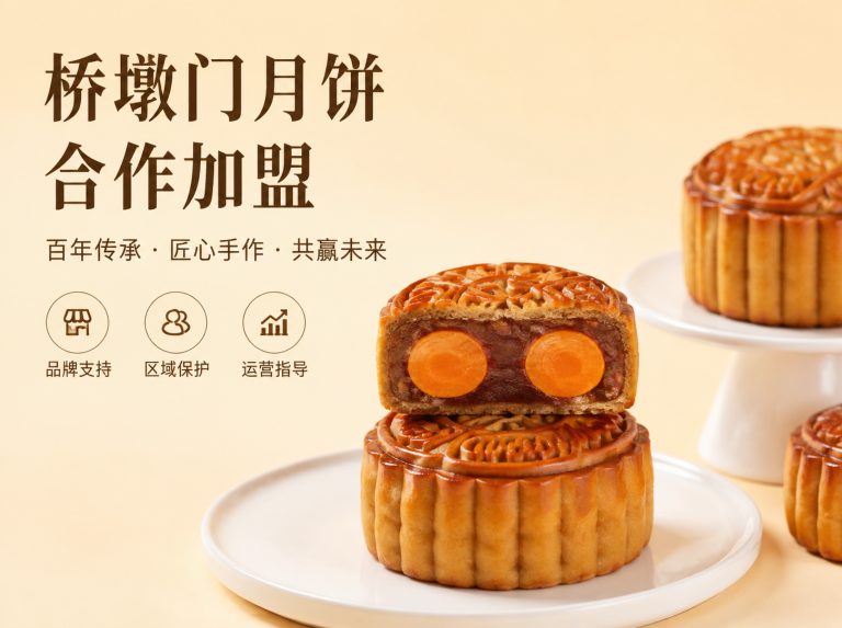 上城区桥墩门精品果仁大月饼